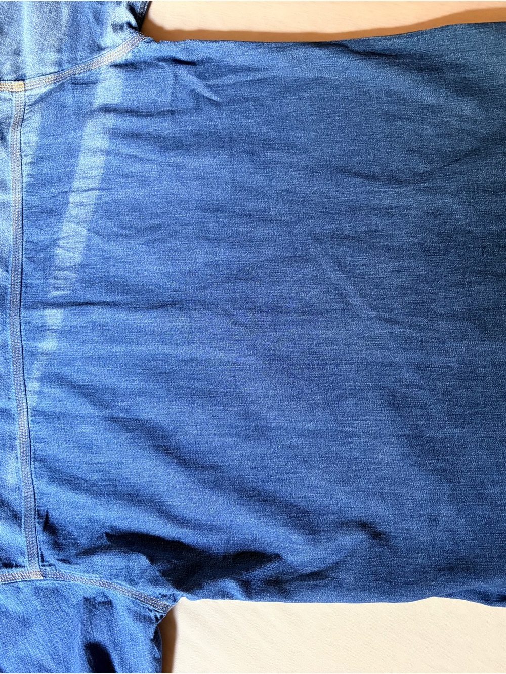 Studio Nicholson Blue Denim Button-Down Shirt - Picture 6 of 10